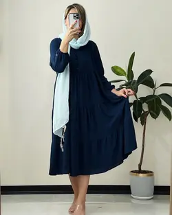 پیراهن مانتویی کمند کد 3200