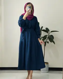 پیراهن مانتویی نگار کد 5800