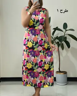 پیراهن نخی گلبهار کد 0241