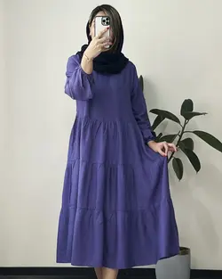 پیراهن مانتویی ستاره کد 56000