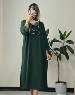 مانتو کفتان نگین کد 5903
