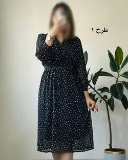 پیراهن حریر سرمه سری سه کد ۱۳۰۰