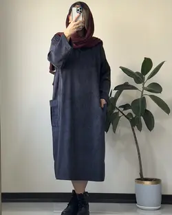 پیراهن پاییزی آناشید کد 0046