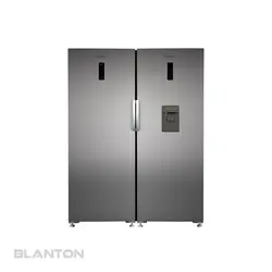 یخچال فریزر دوقلو بلانتون مدل RE-FR1803 نقره ای رنگ