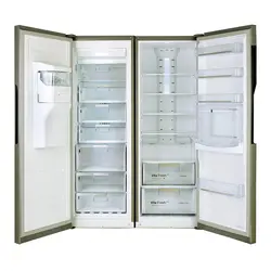 یخچال دو قلو هاردستون مدل HD22 رنگ نقره ای