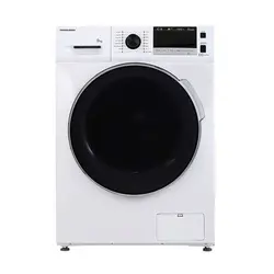 لباسشویی ۹ کیلو پاکشوما مدل TFB-96402WT سفید موتور BLDC