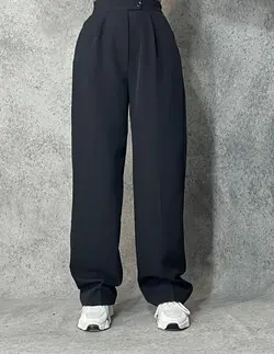 شلوار نیم بگ مازراتی تک دکمه