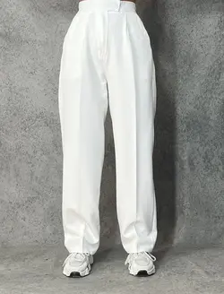 شلوار نیم بگ مازراتی تک دکمه