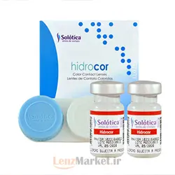 لنز رنگی سولوتیکا هیدروکور با بهترین قیمت عرضه میشود , ضمانت اصالت محصول