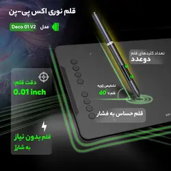 قلم نوری ایکس پی پن مدل Deco 01 V2