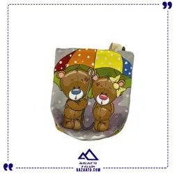 ساک مخملی کوچک - خرس