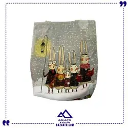 ساک مخملی متوسط متفرقه - 10