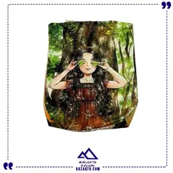 ساک مخملی متوسط متفرقه - 3