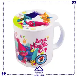 لیوان آبخوری درب دار آریا