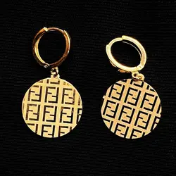 نیم ست طلا 18 عیار زنانه سوزیانا مدل فندی کد 6