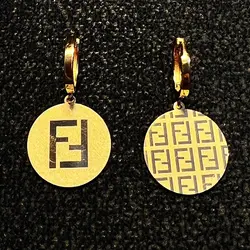 نیم ست طلا 18 عیار زنانه سوزیانا مدل فندی کد 7