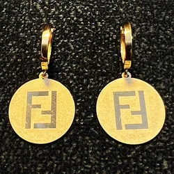 نیم ست طلا 18 عیار زنانه سوزیانا مدل فندی کد 7