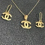 ست طلا 18 عیار زنانه مدل شنل