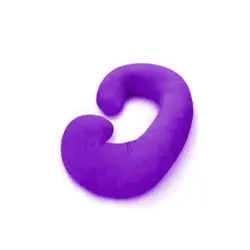 بالش بارداری پارچه میکرو مدل C کد 9550 | کسب شاپ