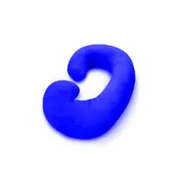 بالش بارداری پارچه میکرو مدل C کد 9550 | کسب شاپ