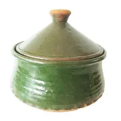 گمج سفالی لعاب دار 10 نفره | کسب شاپ