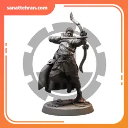 طرح سه بعدی مدل  Marksman