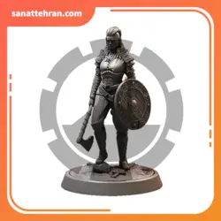 طرح سه بعدی مدل  VikingPirate