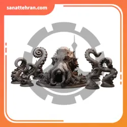 طرح سه بعدی مدل Kraken