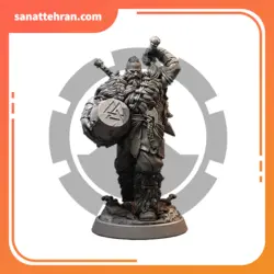 طرح سه بعدی مدل WarDrummer