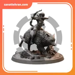 طرح سه بعدی مدل WolfRider