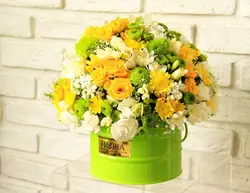 سبد گل ترنم | خرید سبد گل های زیبا و جدید از فلوریا |گل فروشی آنلاین در تهران