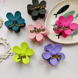 کلیپس شمعی گل رنگی