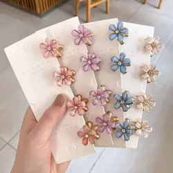 مینی کلیپس شکوفه رنگی