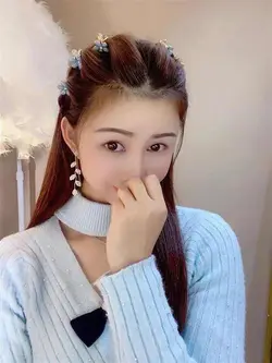 مینی کلیپس شکوفه رنگی