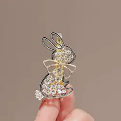 گیره انبری خرگوش نگین دار fengy