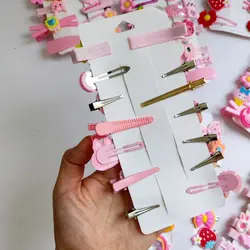 پک گیره ژورنالی صورتی و بنفش