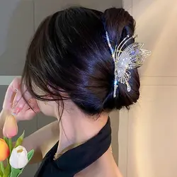 کلیپس فلزی پروانه نگین دار