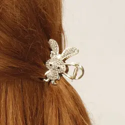 مینی کلیپس فلزی تدی و بانی نگین دار