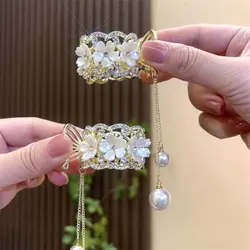 گیره سامورایی گل صدفی