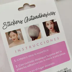 پک نگین و مروارید چسبی