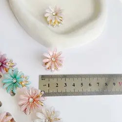 مینی کلیپس فلزی بابونه رنگی