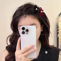 گیره انبری پاپیون مخمل