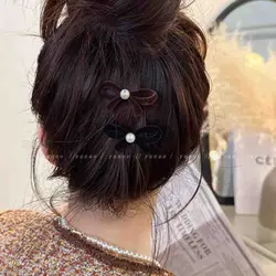 گیره انبری پاپیون مخمل