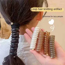کش فنری ساده کرم قهوه ای
