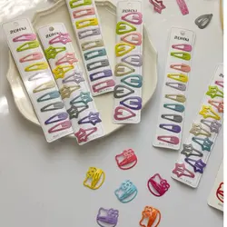 پک 10 عددی مینی گیره تق تقی شمعی مات