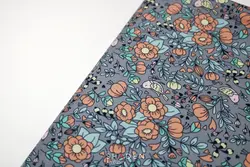 پارچه کرپ نخ گلدار مدل Cn202