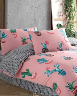 سرویس روتختی طرح کاکتوس Bed244