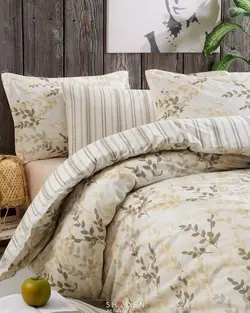 سرویس روتختی طرح برگ Bed233