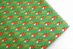 پارچه کرپ نخ طرح پاییزی مدل Cn184