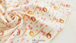 پارچه کرپ مازراتی عروسکی مدل Ma173